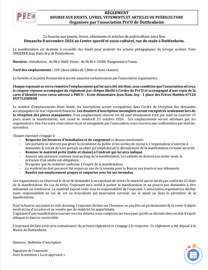 Image Bourse puériculture et vêtements 2026 (photo 2)
