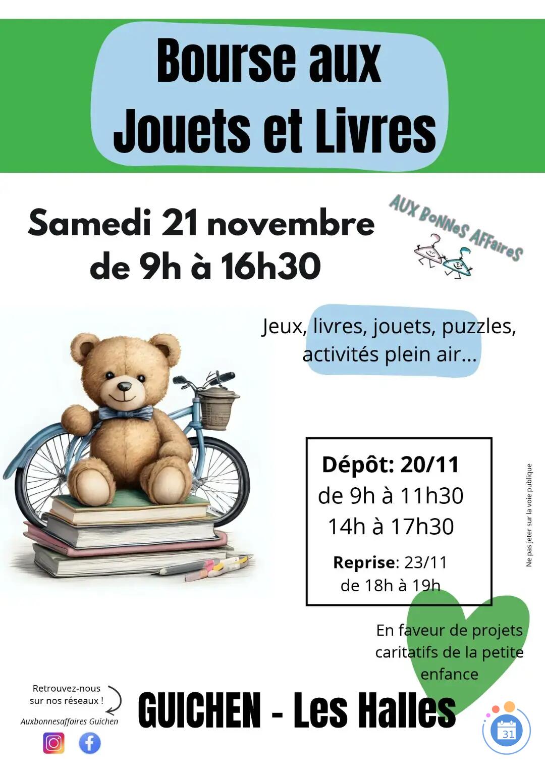 Image Bourse aux Jouets et Livres - Aux Bonnes Affaires (photo 1)