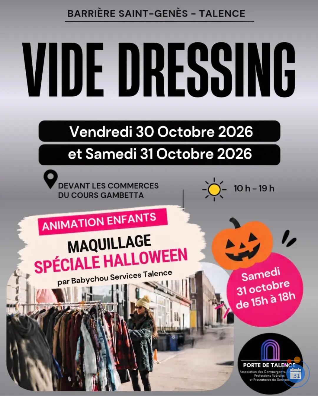 Image Vide dressing de la barrière Saint Genès (photo 1)