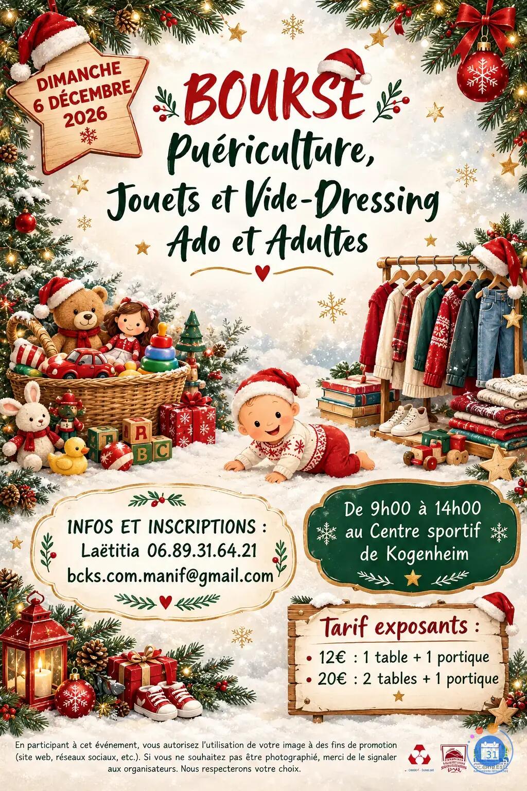 Image Bourse Puériculture et Vide dressing Ados et Adultes (photo 1)