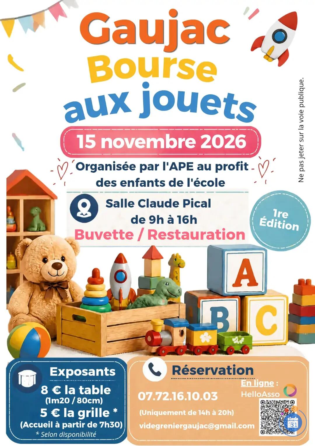 Image Bourse aux jouets (photo 1)