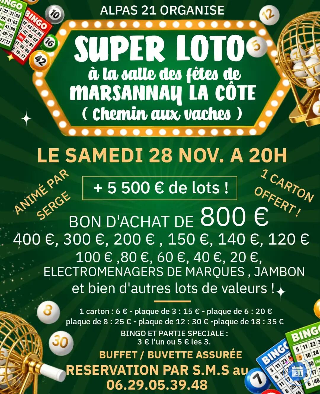 Image SUPER LOTO ALPAS 21 (photo 1)