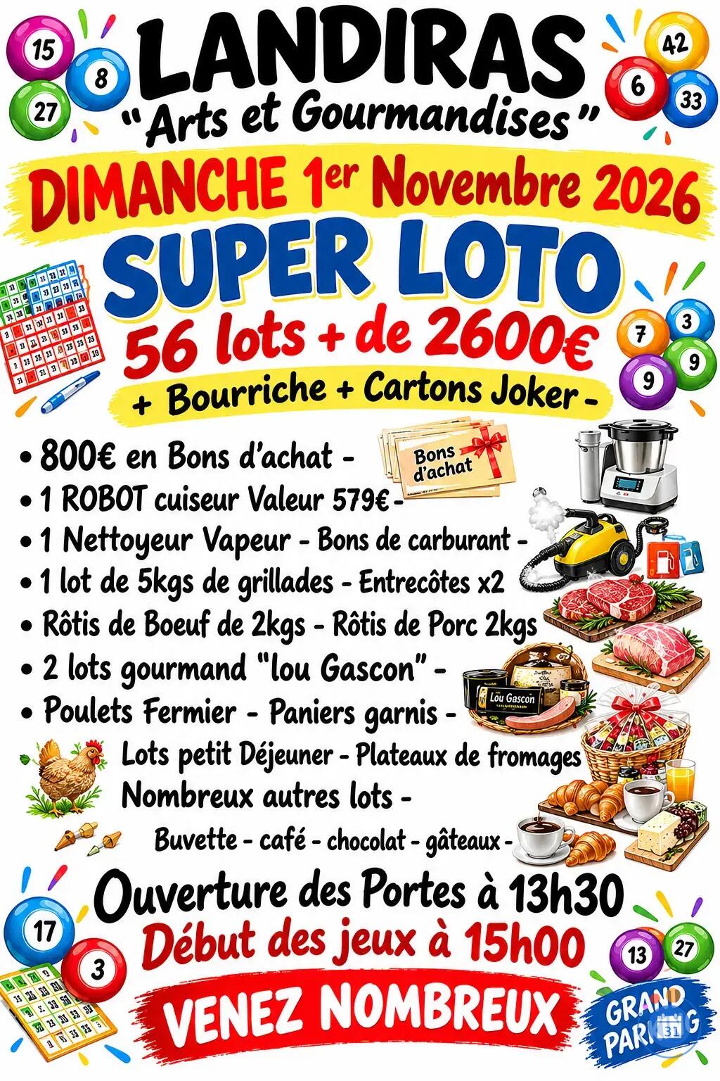 Image Loto Arts et Gourmandise (photo 1)
