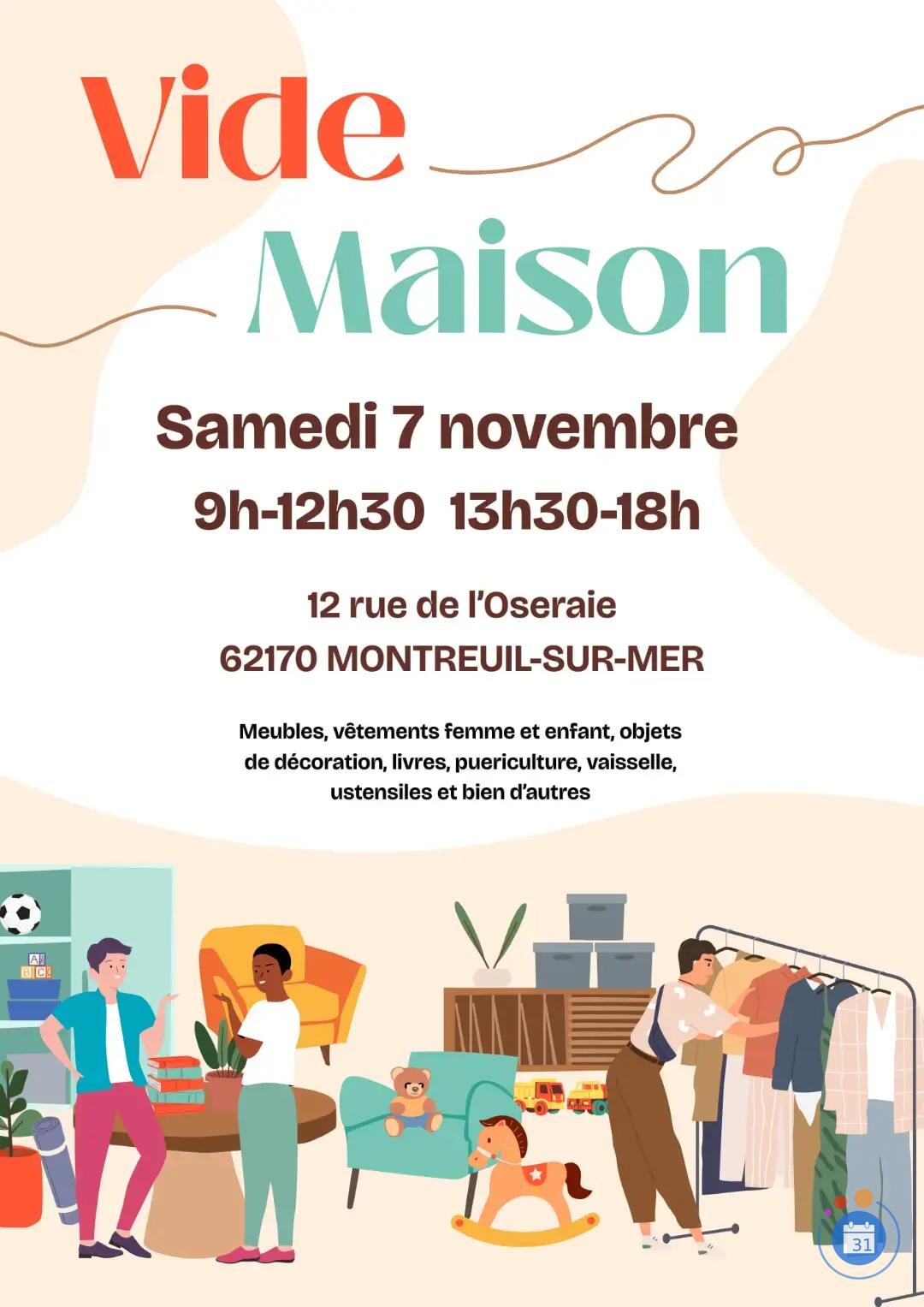 Image Vide Maison Montreuil-sur-mer (photo 1)