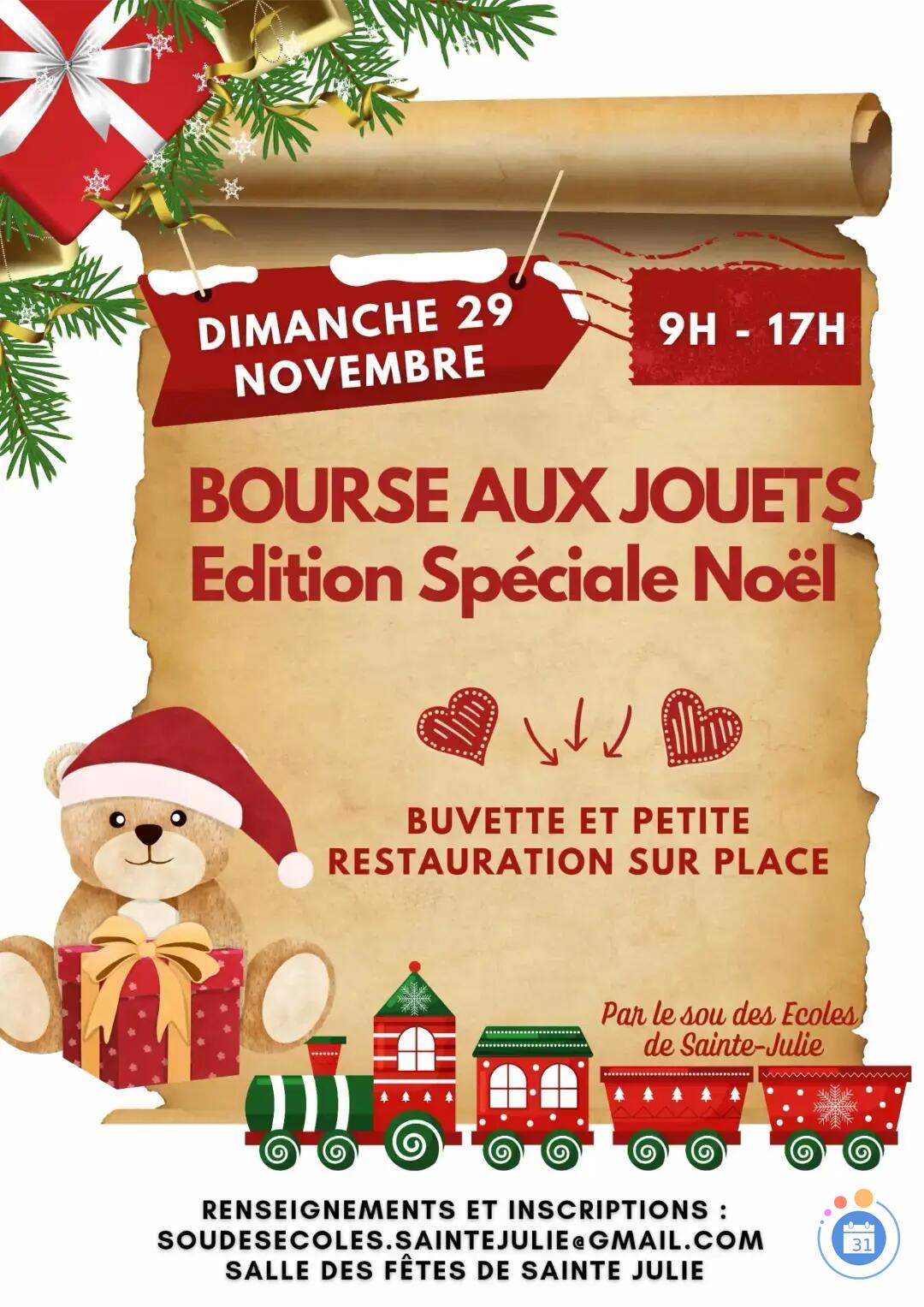 Image Bourse aux jouets édition spécial Noël (photo 1)