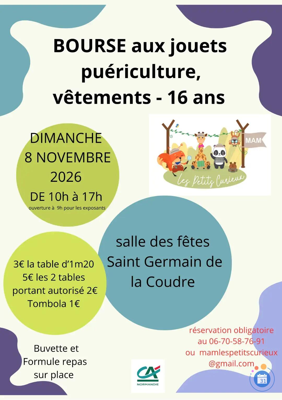 Image Bourse aux jouets vêtements puériculture (photo 1)
