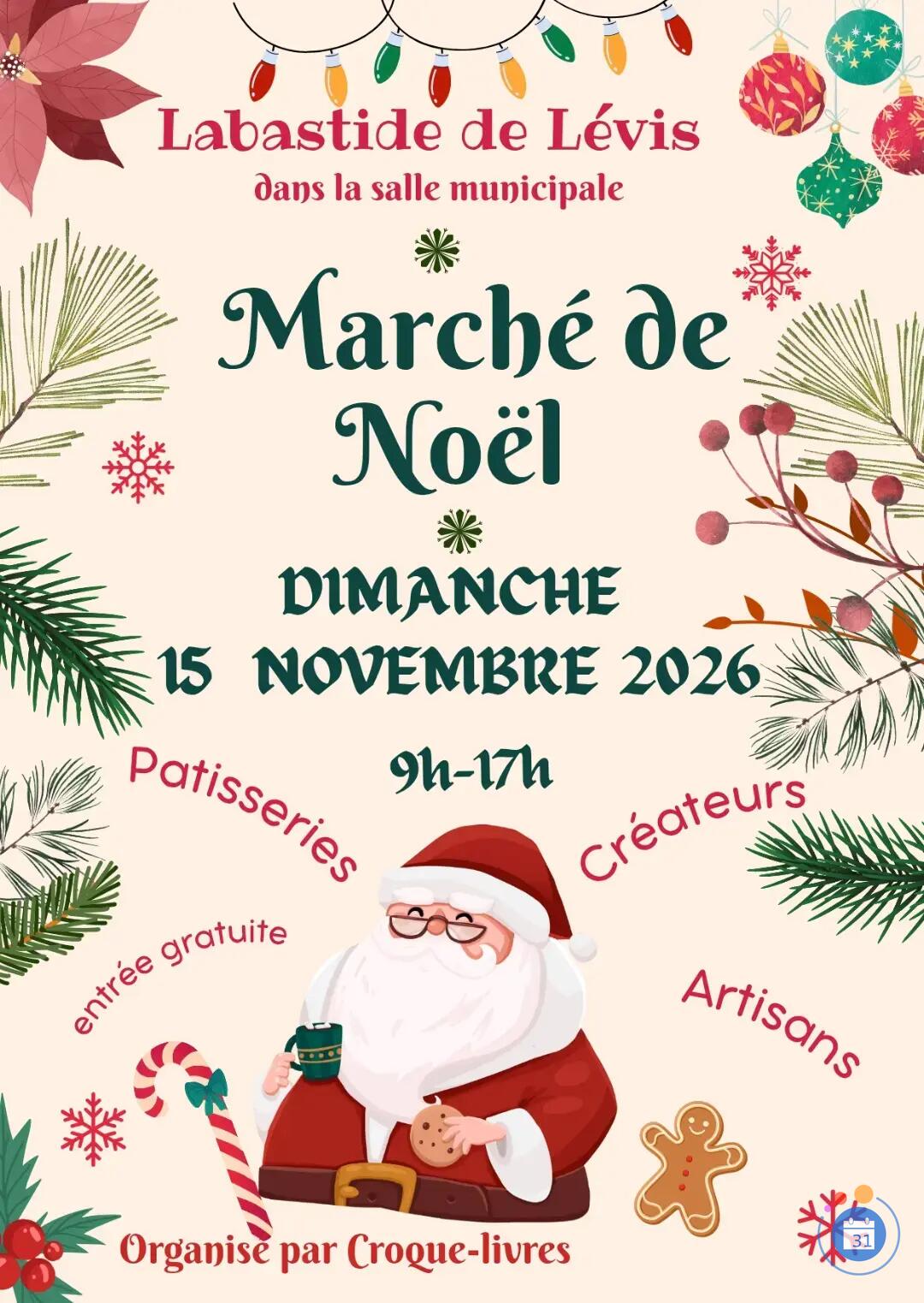 Image Marché de Noël Labastide de Lévis (photo 1)