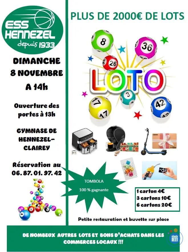 Image Grand Loto du Basket (photo 1)