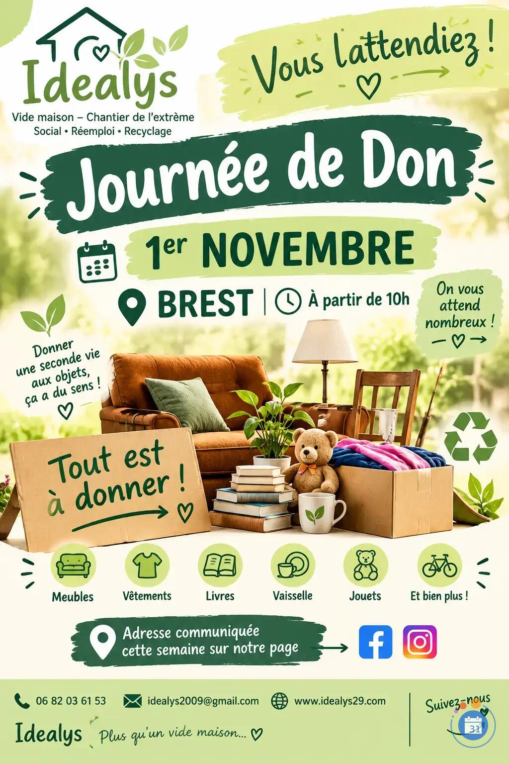 Image Vide maison Complet gratuit boîte a dons a la sortie (photo 1)