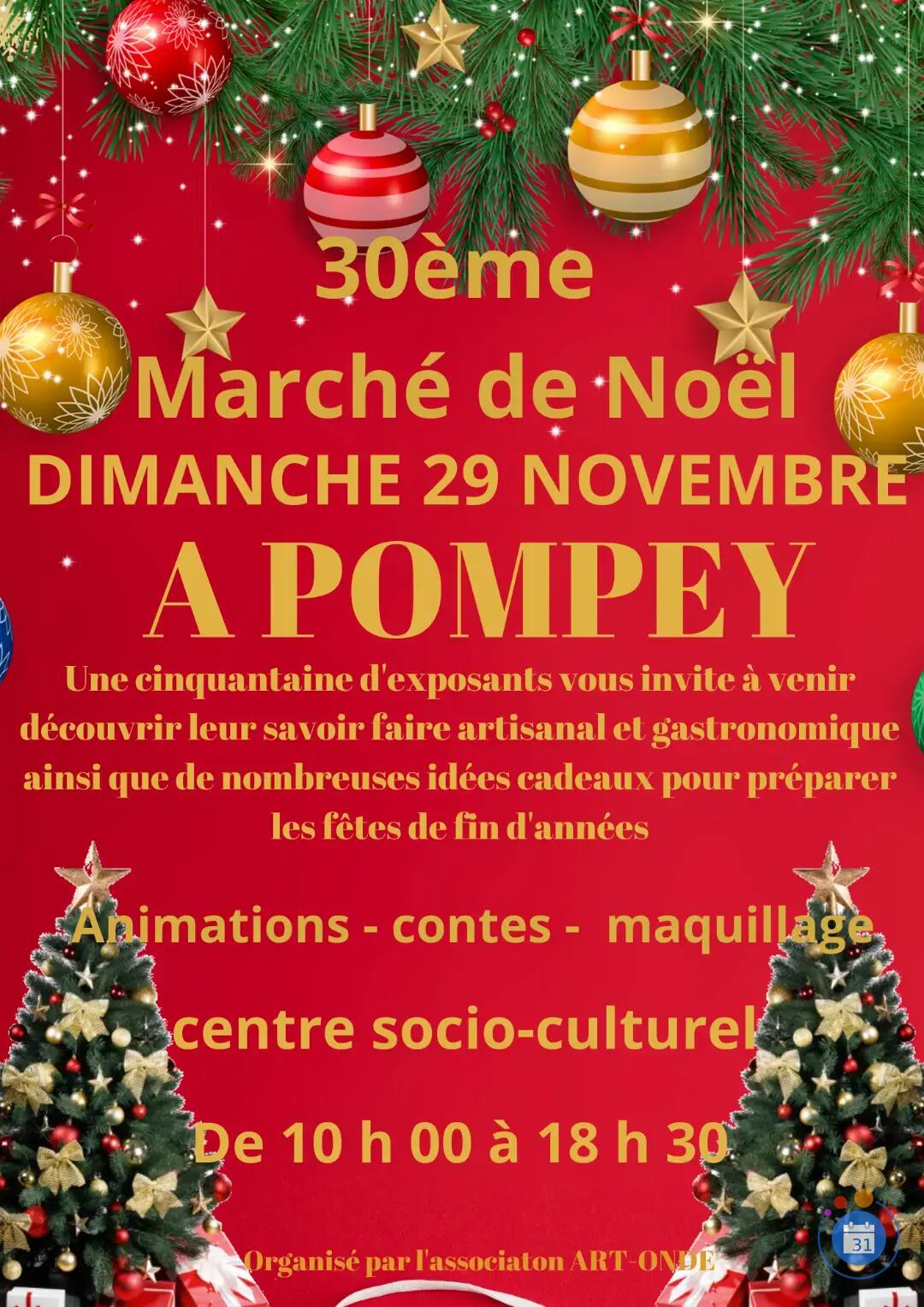 Image 30ème marché de Noël de Pompey (photo 1)