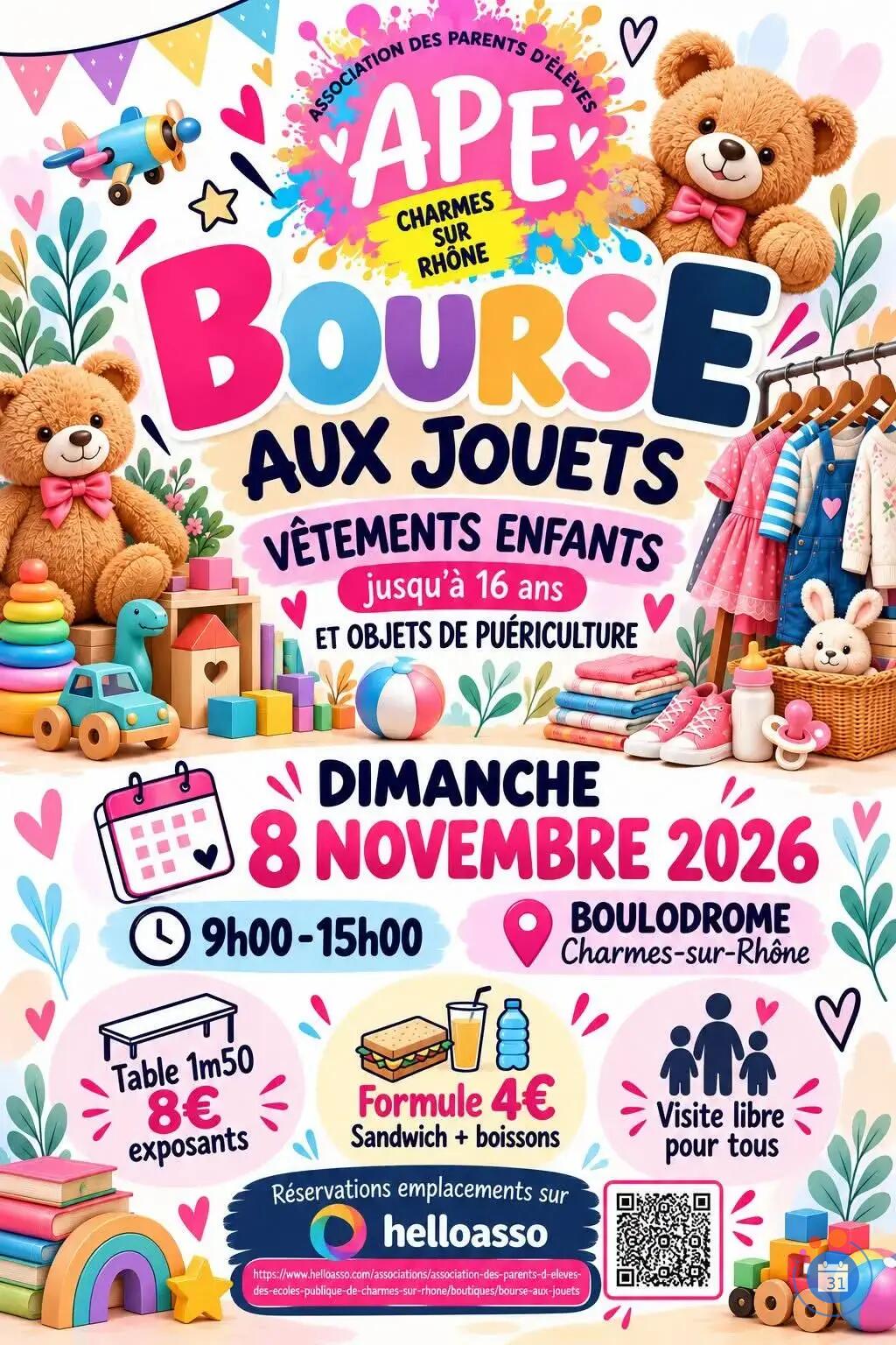 Image Bourse aux jouets et vêtements puériculture enfants (photo 1)