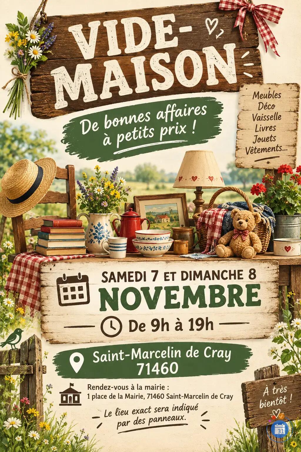 Image vide maison à Saint Marcelin (photo 1)