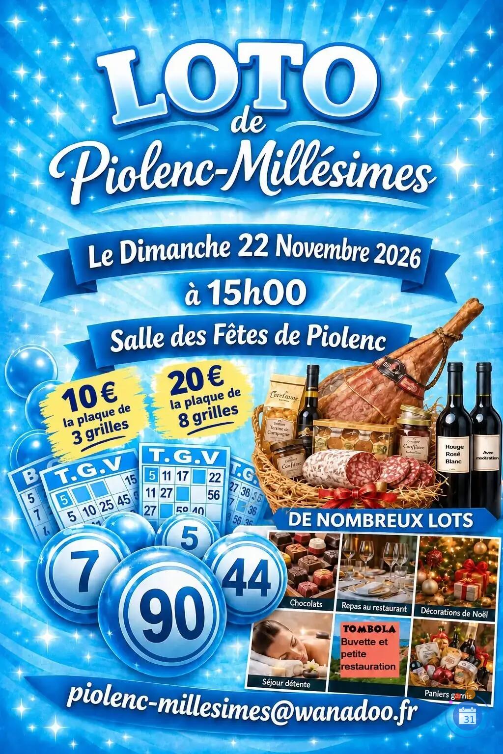 Image loto de l'association Piolenc-Millesimes (photo 1)