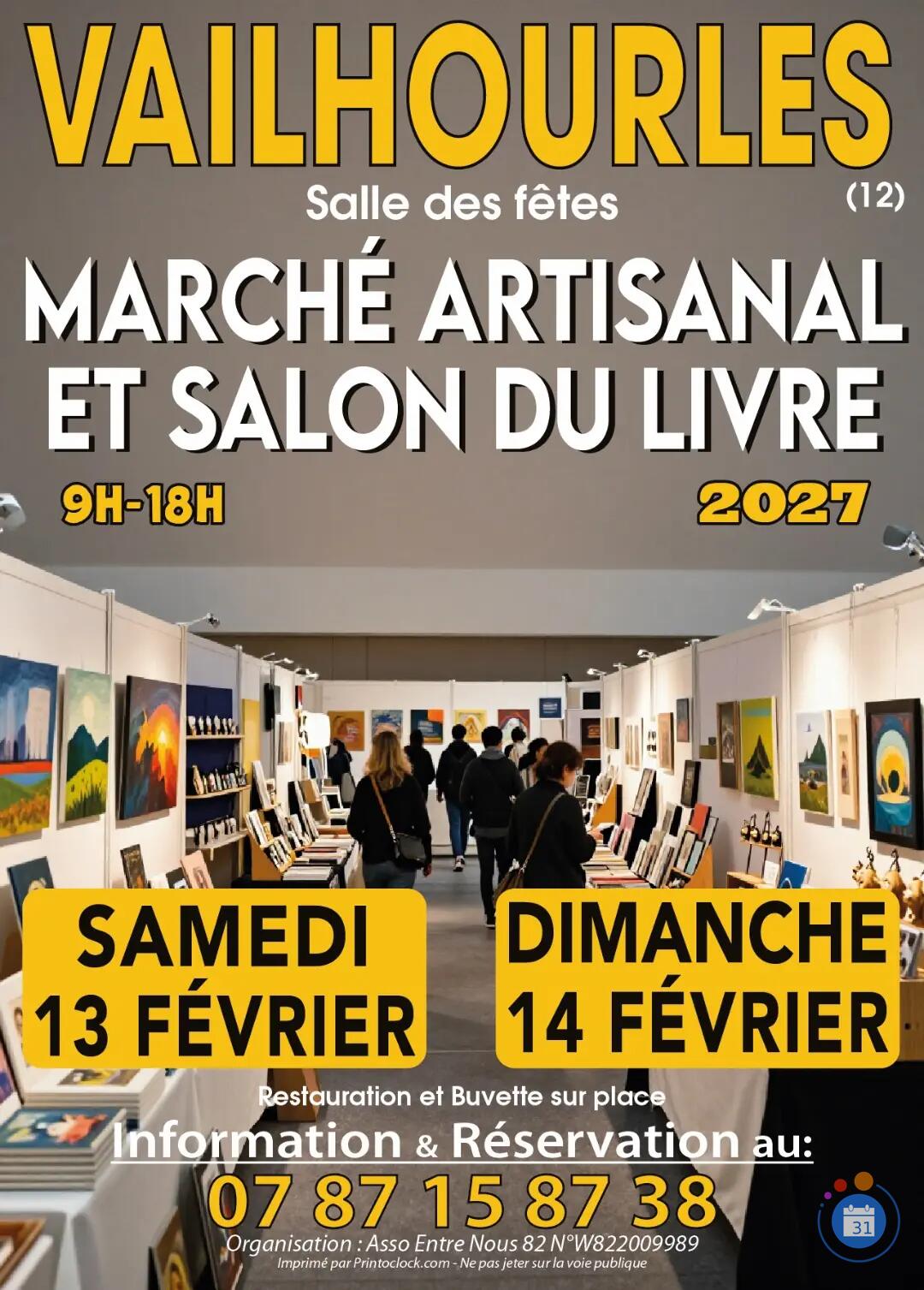 Image Marché artisanale et salons du livre (photo 1)