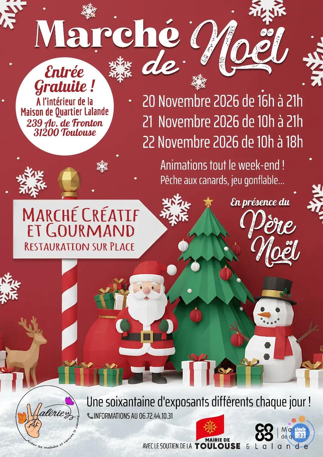 Image Marché de Noël à Toulouse Lalande (photo 1)