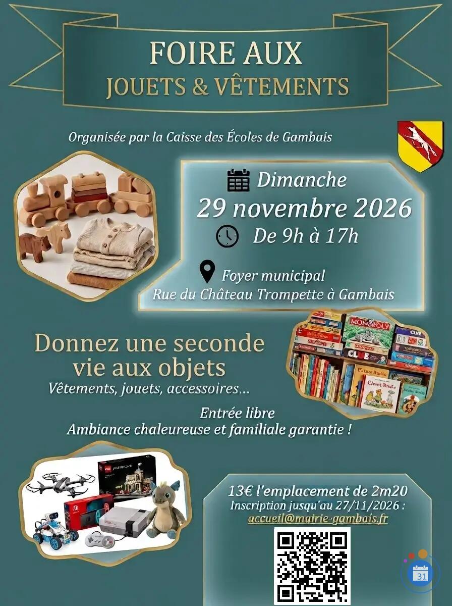 Image Foire aux jouets et vêtements (photo 1)