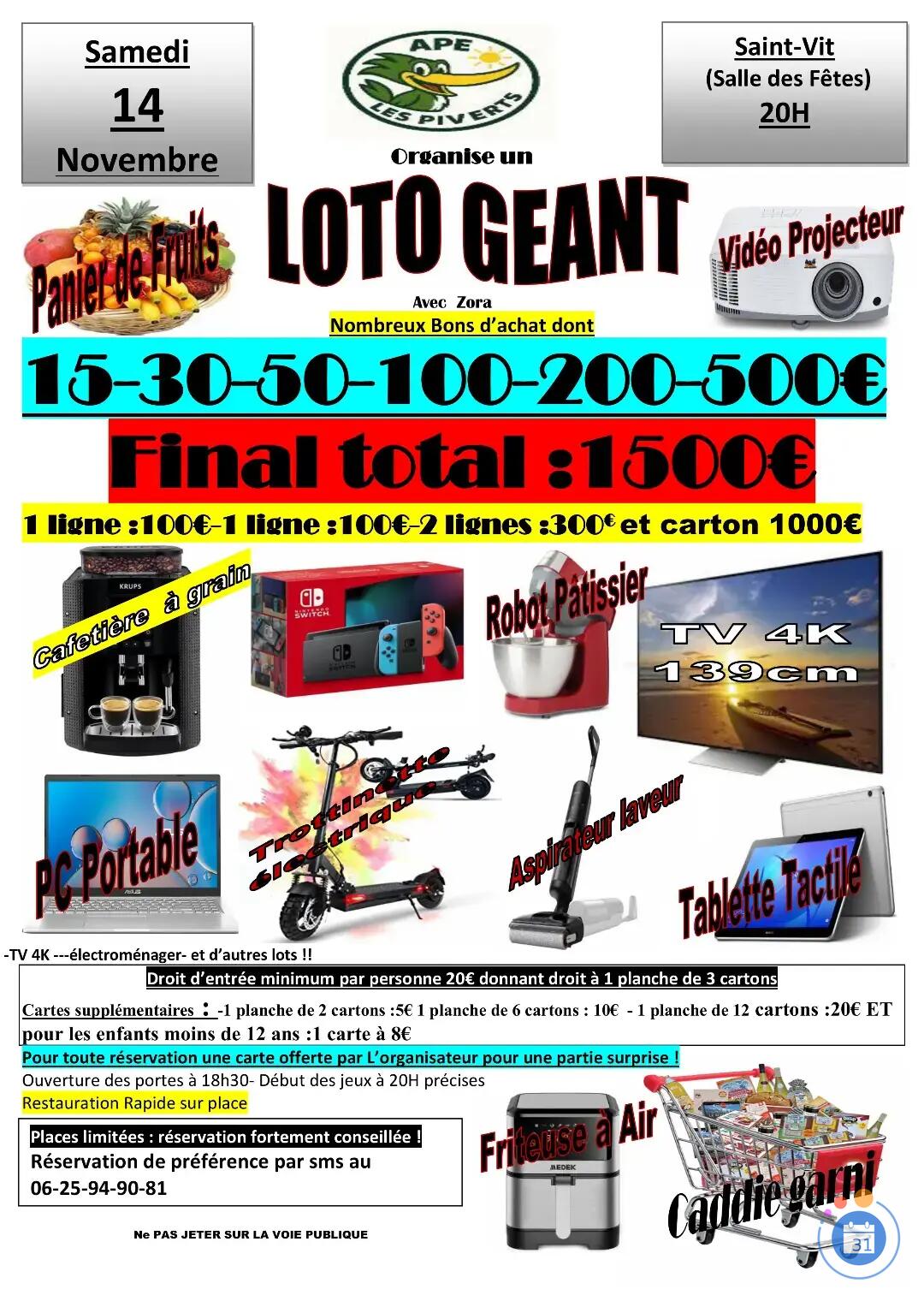 Image LOTO GEANT (photo 1)