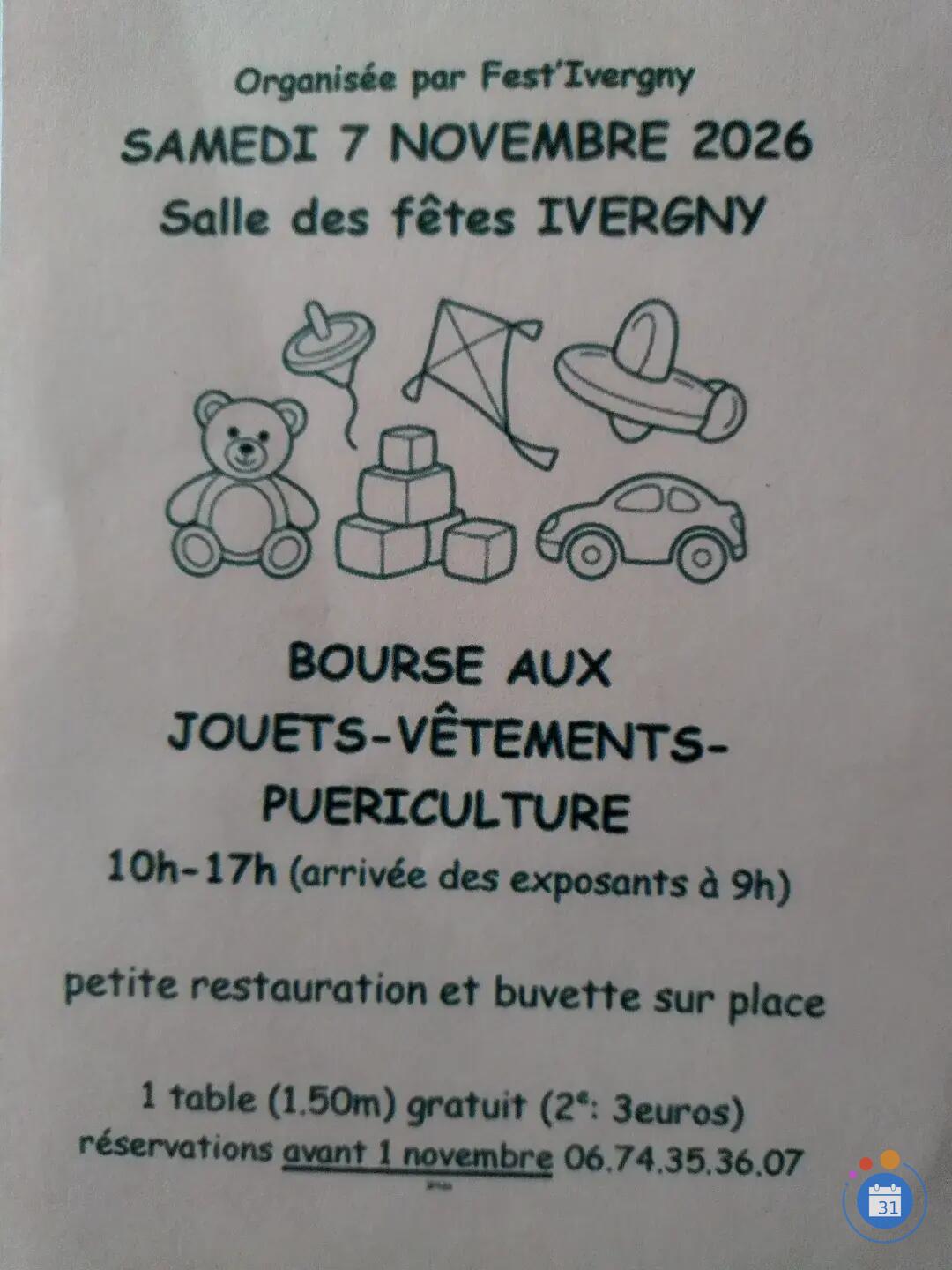 Image Bourse aux jouets-vêtements-puériculture (photo 1)