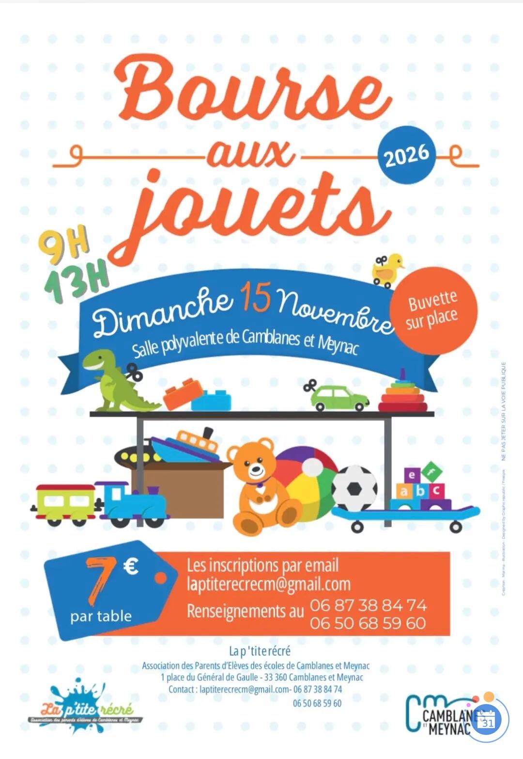 Image Bourse aux jouets (photo 1)