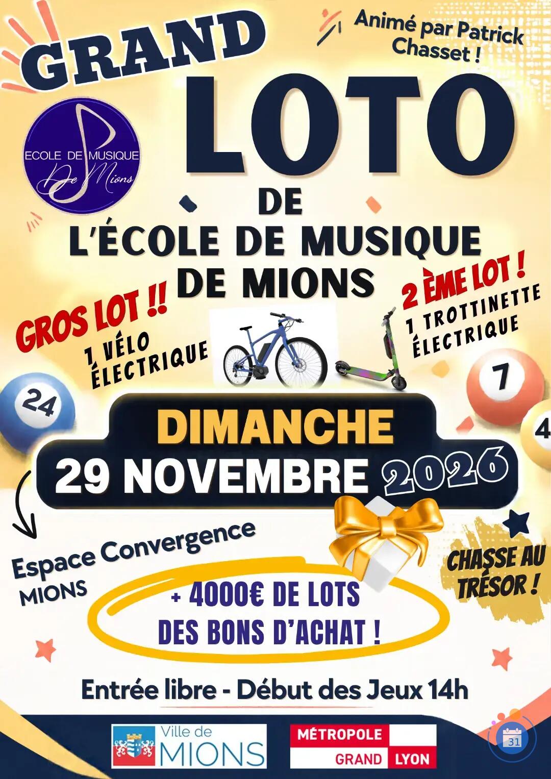 Image grand loto de l'ecole de musique (photo 1)