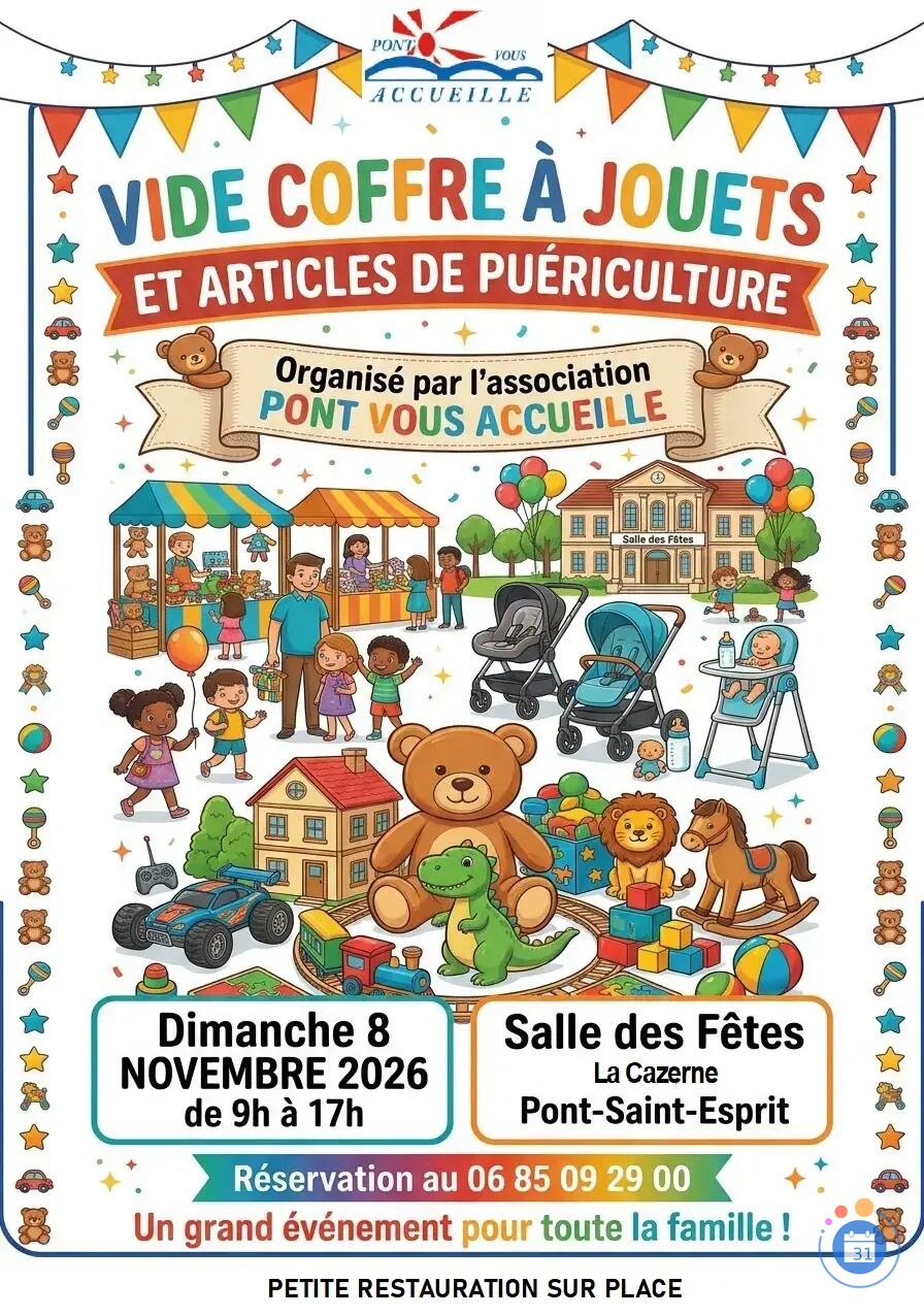 Image vide coffre à jouets et articles puériculture (photo 1)