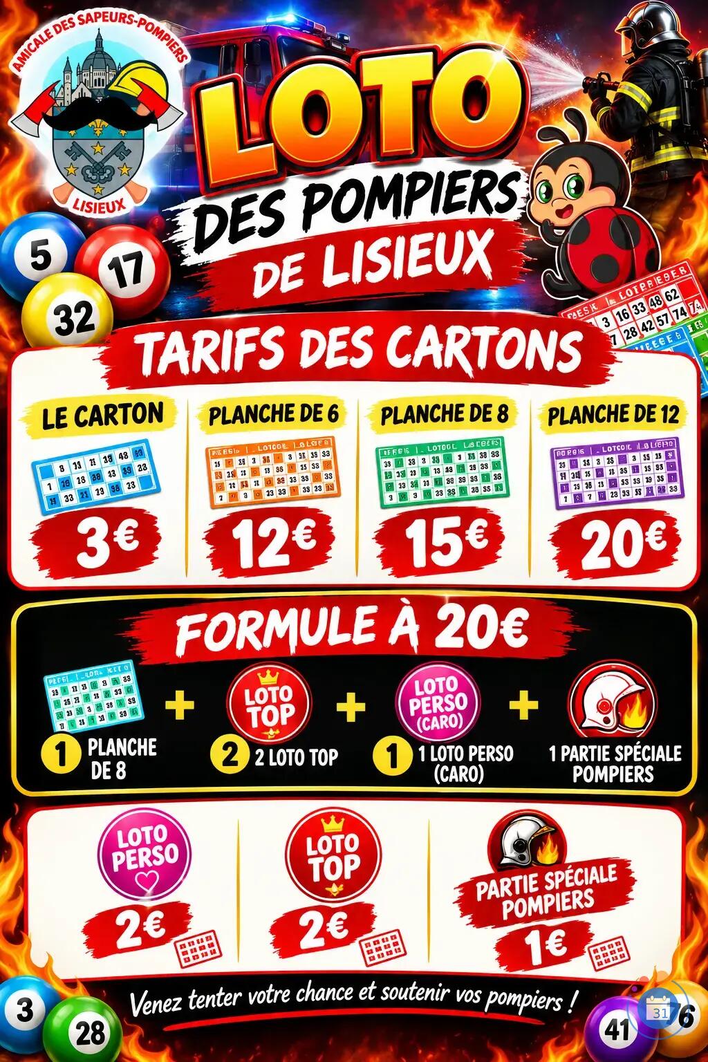 Image Loto des pompiers de Lisieux (photo 3)