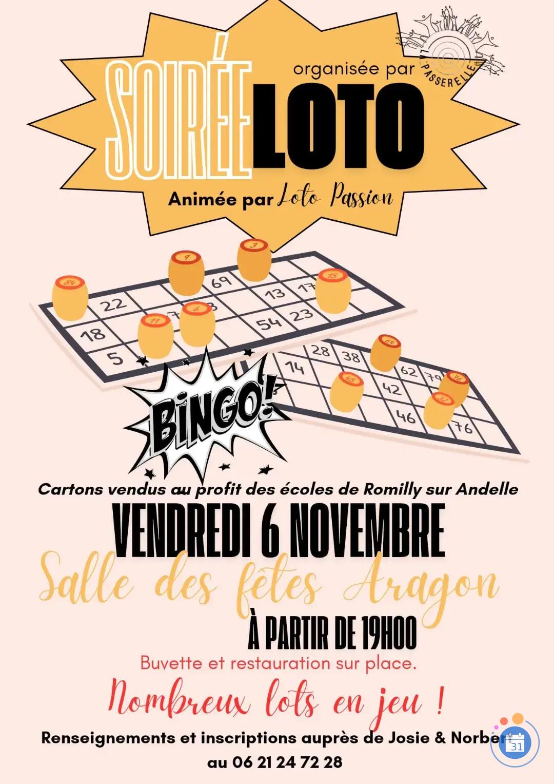 Image LOTO DE LA PASSERELLE ANIME PAR LOTO PASSION (photo 1)