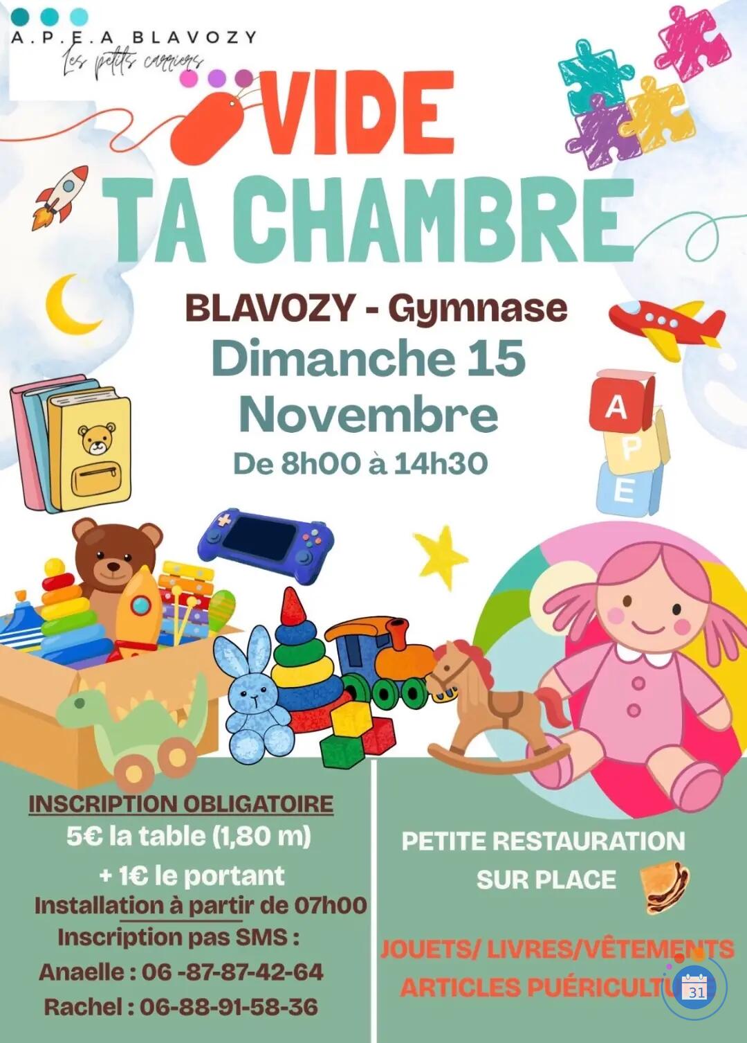 Image VIDE TA CHAMBRE À BLAVOZY (photo 1)