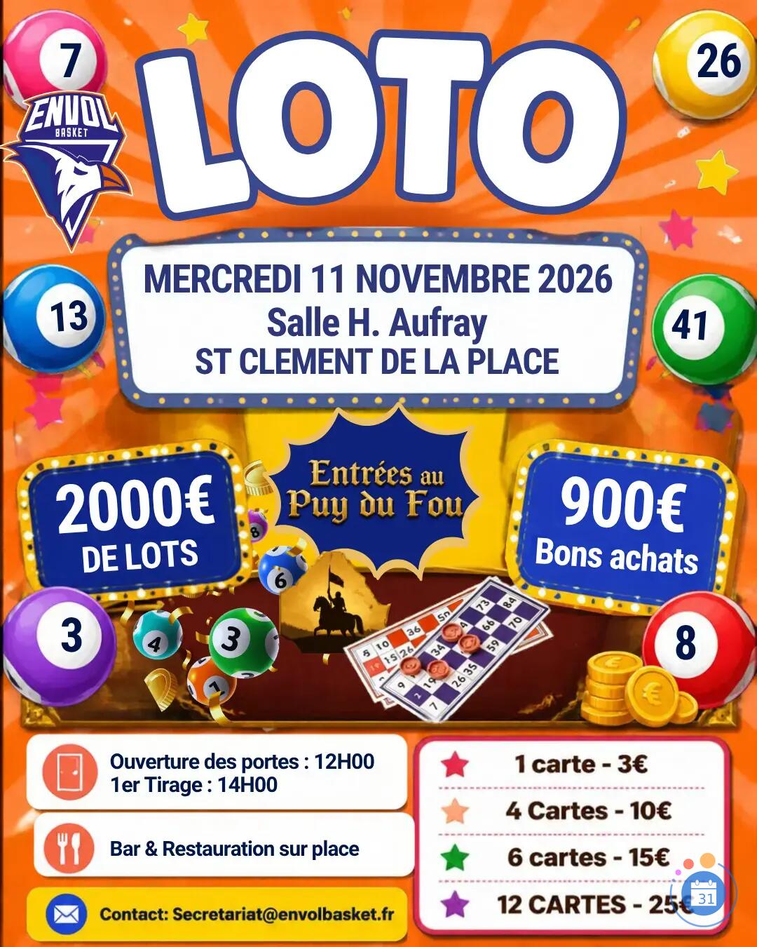 Image LOTO ENVOL BASKET (photo 1)