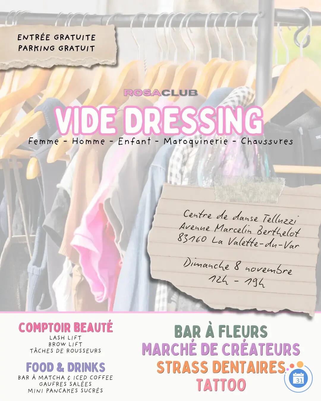 Image Vide Dressing + Marché de créateurs 🛍️✨ (photo 1)