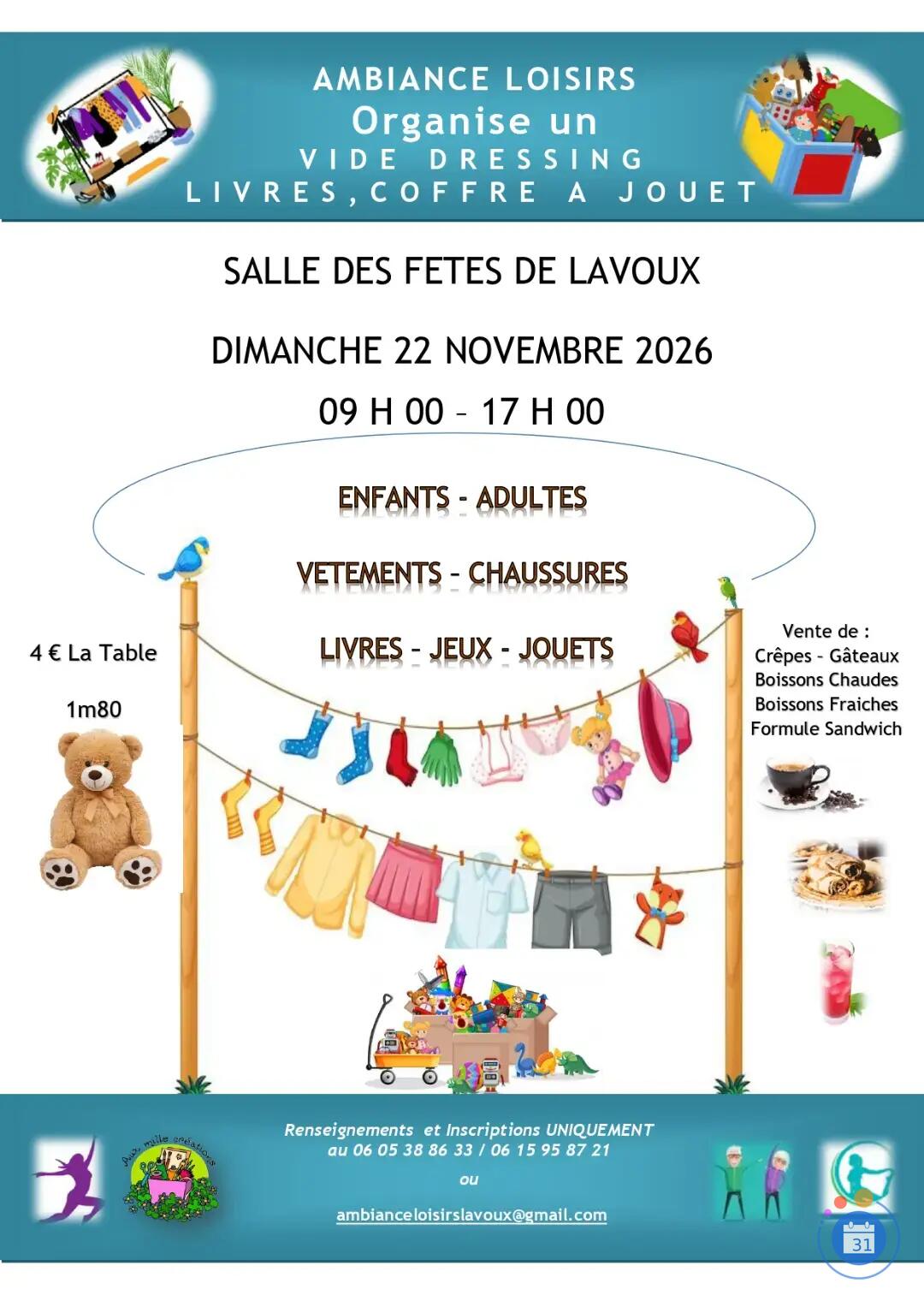Image Vide dressing Enfant Adultes - Coffre à jouets (photo 1)