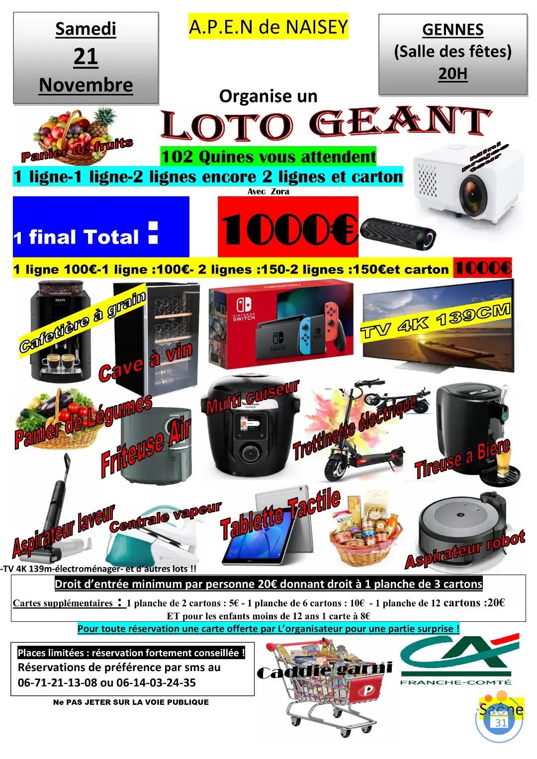 Image LOTO GEANT (photo 1)