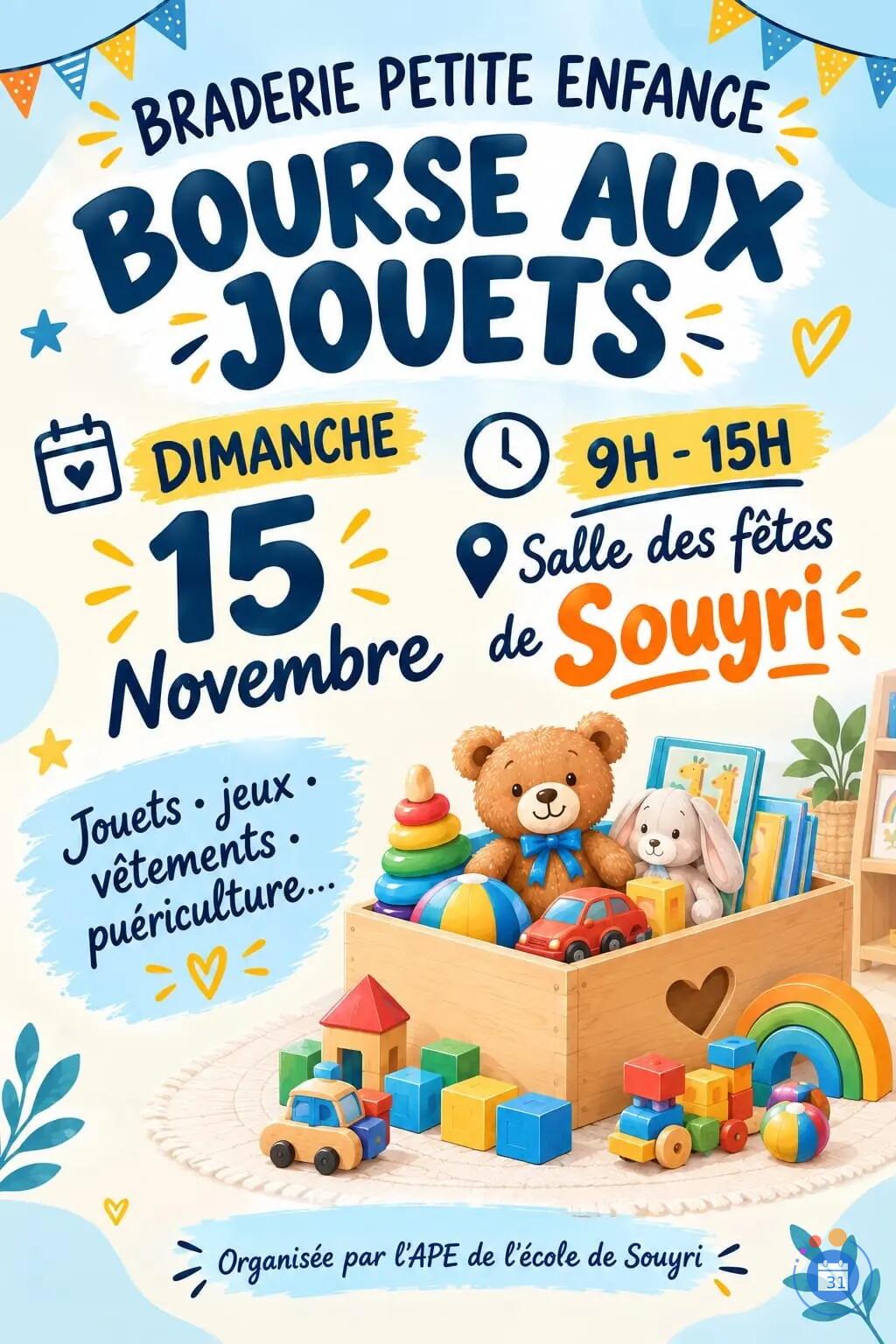 Image Bourse aux jouets, braderie petite enfance (photo 1)