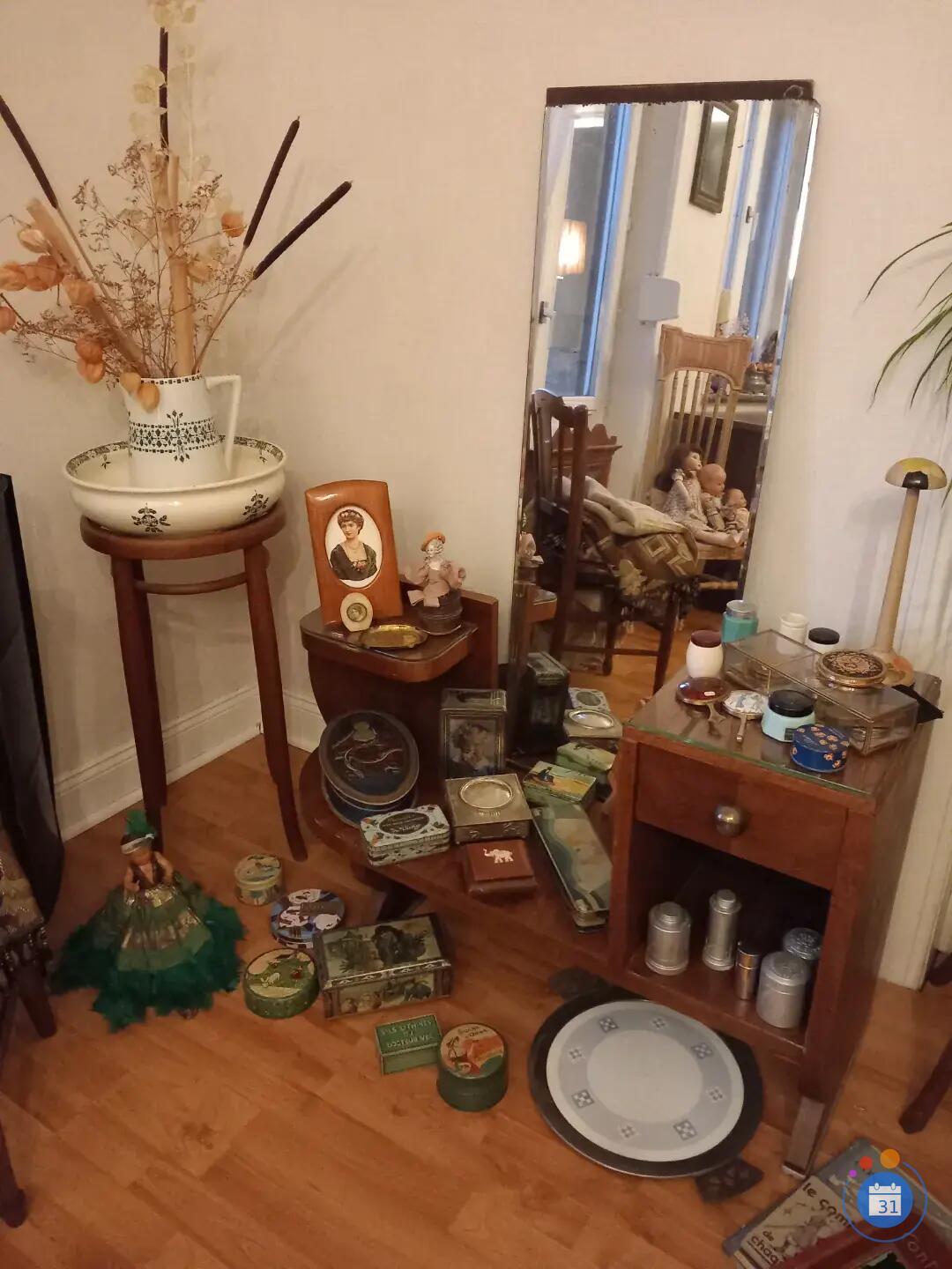 Image VIDE-APPARTEMENT D'UNE CHINEUSE COLLECTIONNEUSE (photo 1)