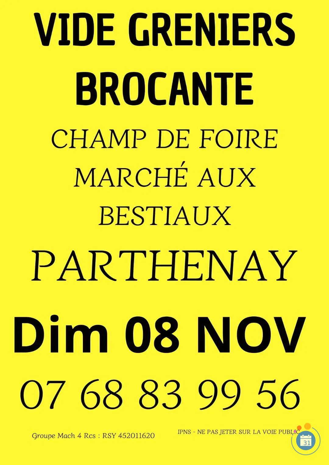 Image Vide greniers brocante Marché aux bestiaux (photo 1)