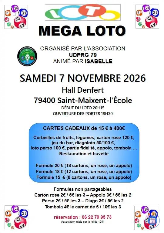 Image super loto organisé par l ' UDPRG 79 (photo 1)