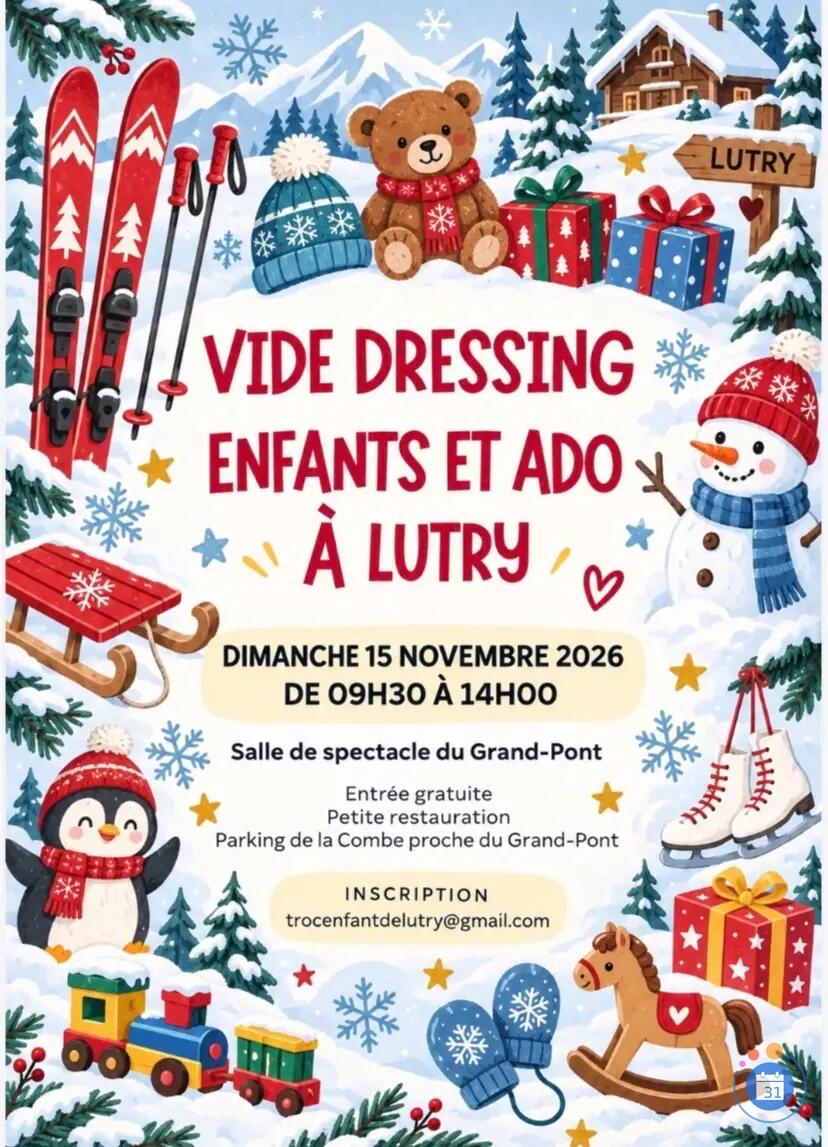 Image Vide dressing spécial enfant et ado de Lutry (photo 1)