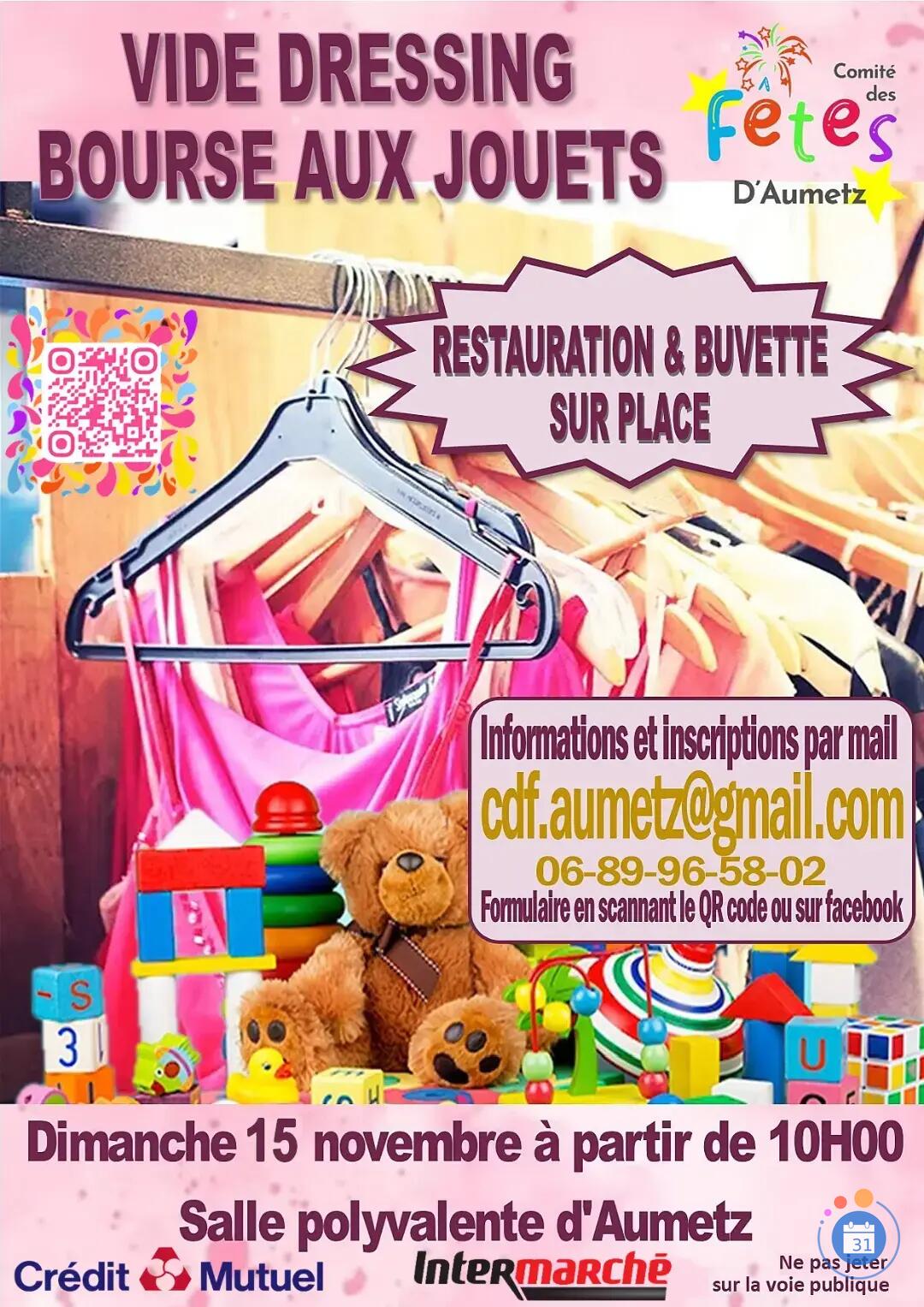Image VIDE DRESSING ET BOURSE AUX JOUETS (photo 1)