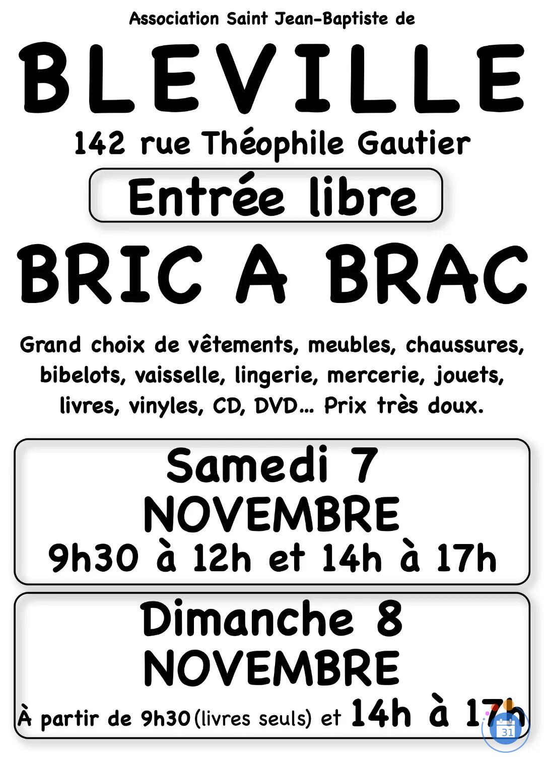 Image Grand bric a brac d’automne (photo 1)