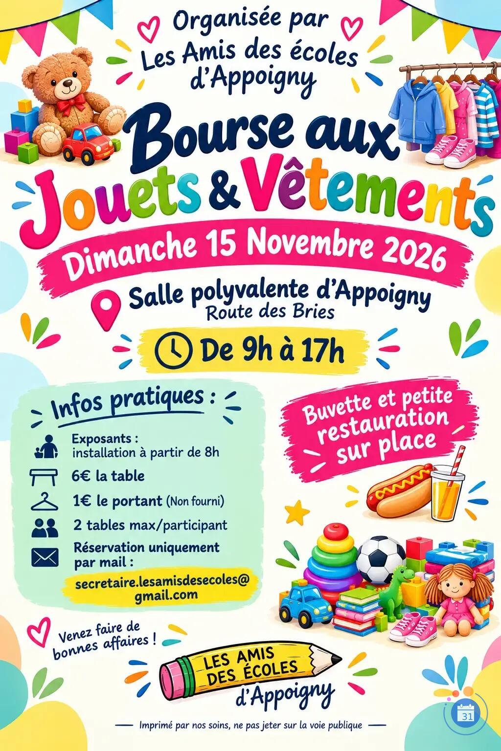 Image Bourse aux jouets et aux vêtements (photo 1)