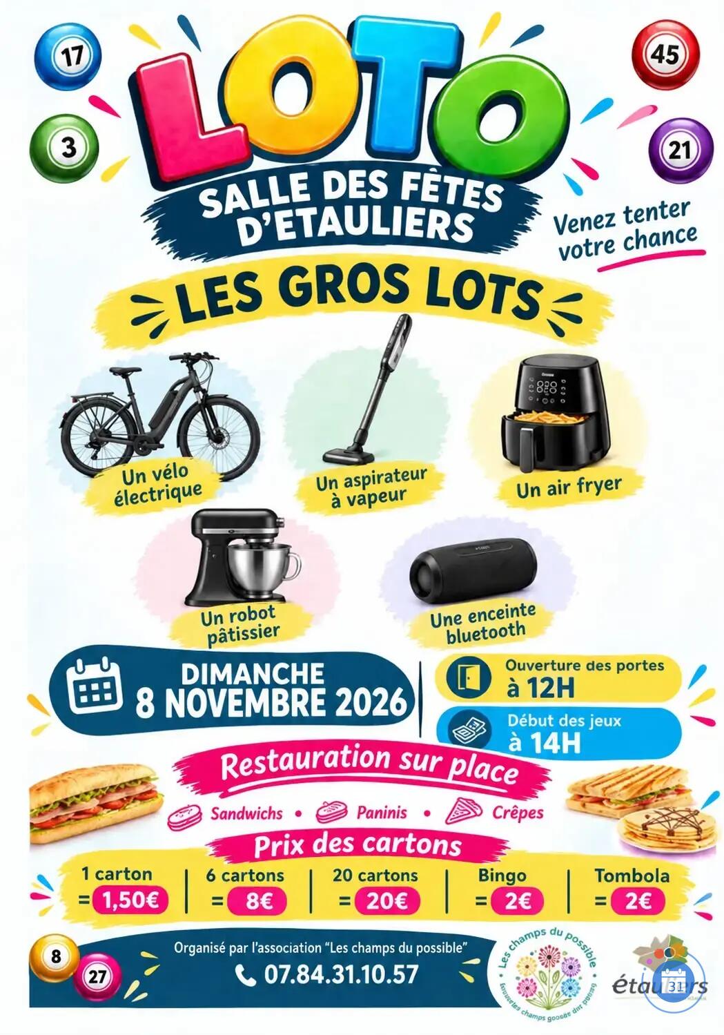 Image Grand Loto de l'asso (photo 1)