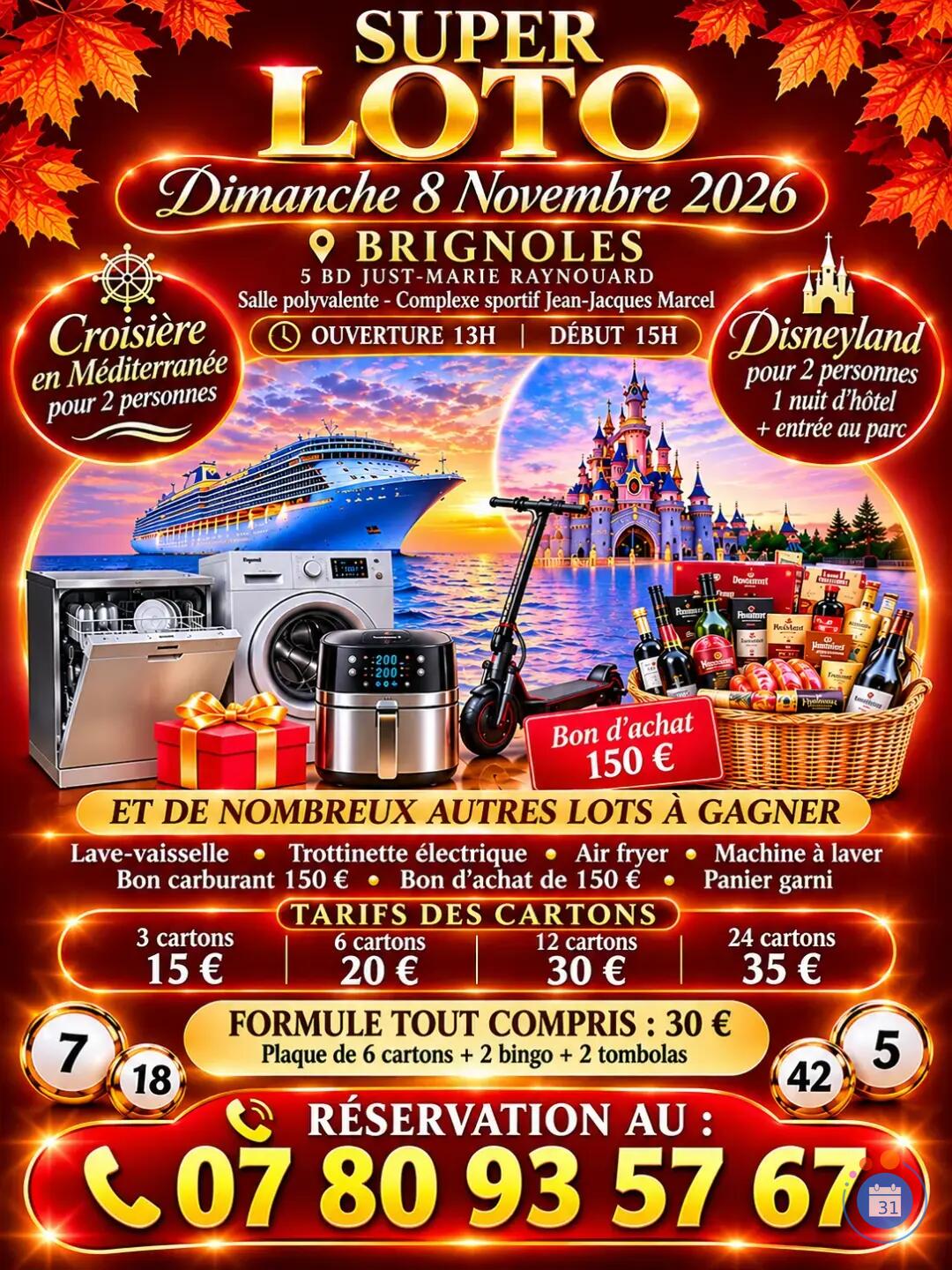 Image Super Loto à Brignoles (photo 2)