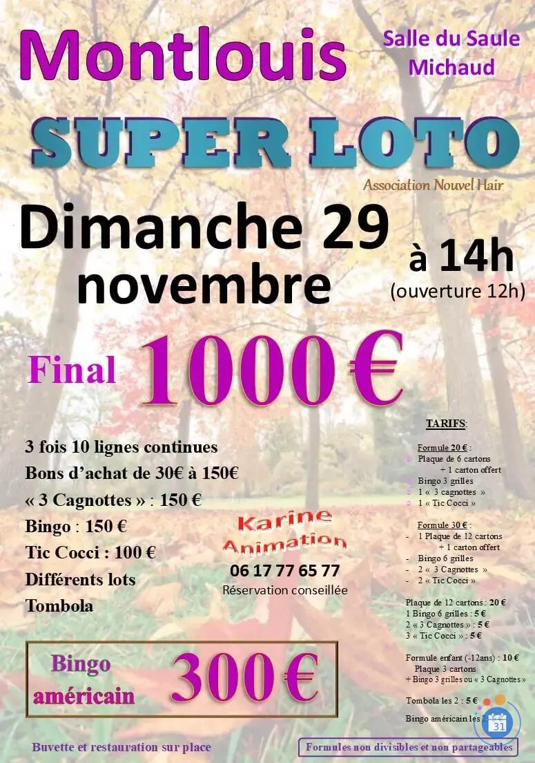 Image LOTO ASSOC NOUVEL’HAIR ANIMÉ PAR KARINE (photo 1)