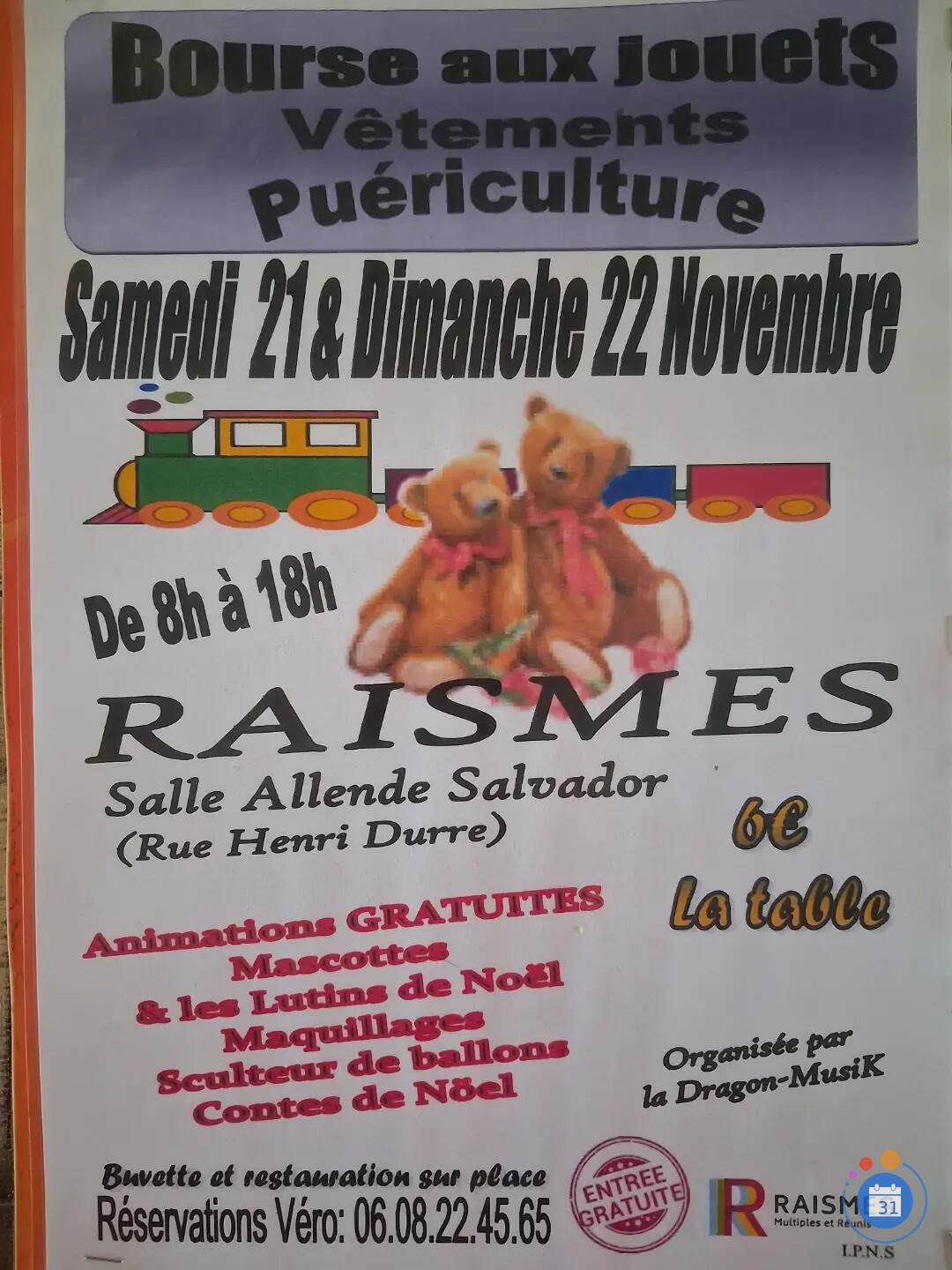 Image Bourse Aux Jouets Vêtements et articles de puéricultures (photo 1)