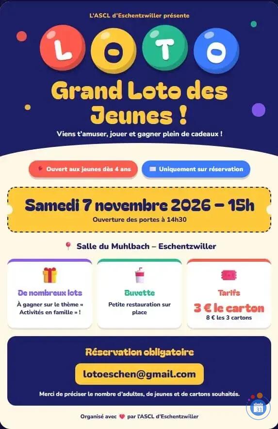 Image Grand loto des jeunes (photo 1)