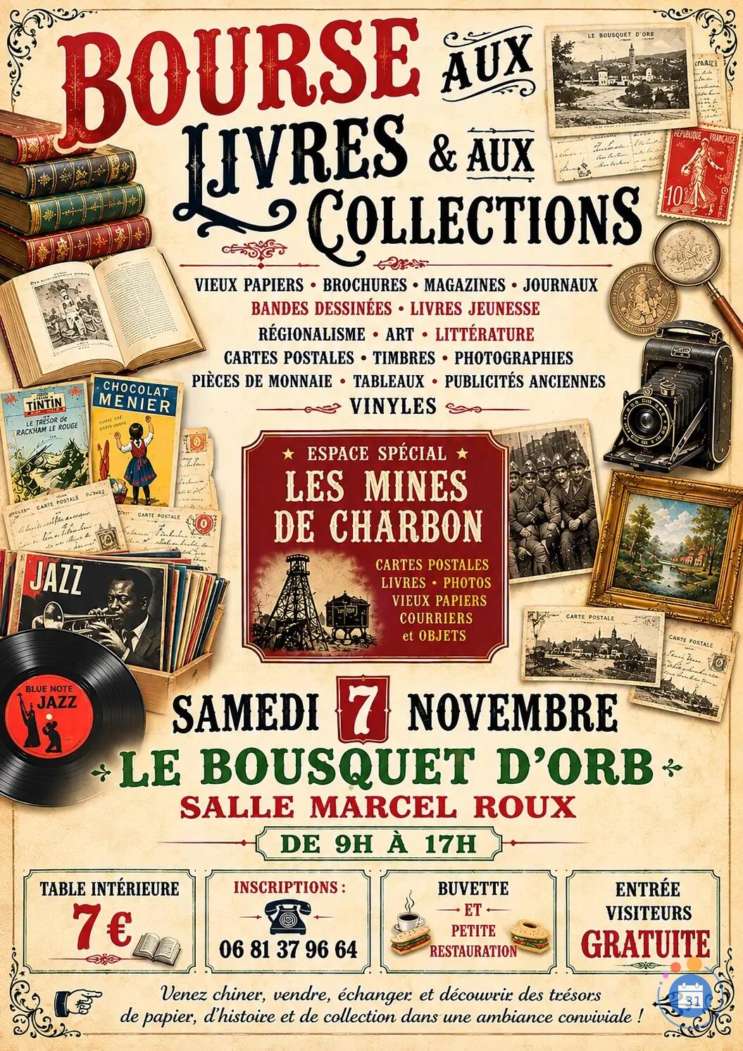 Image Bourse aux livres et aux collections / papiers/ photos… (photo 1)