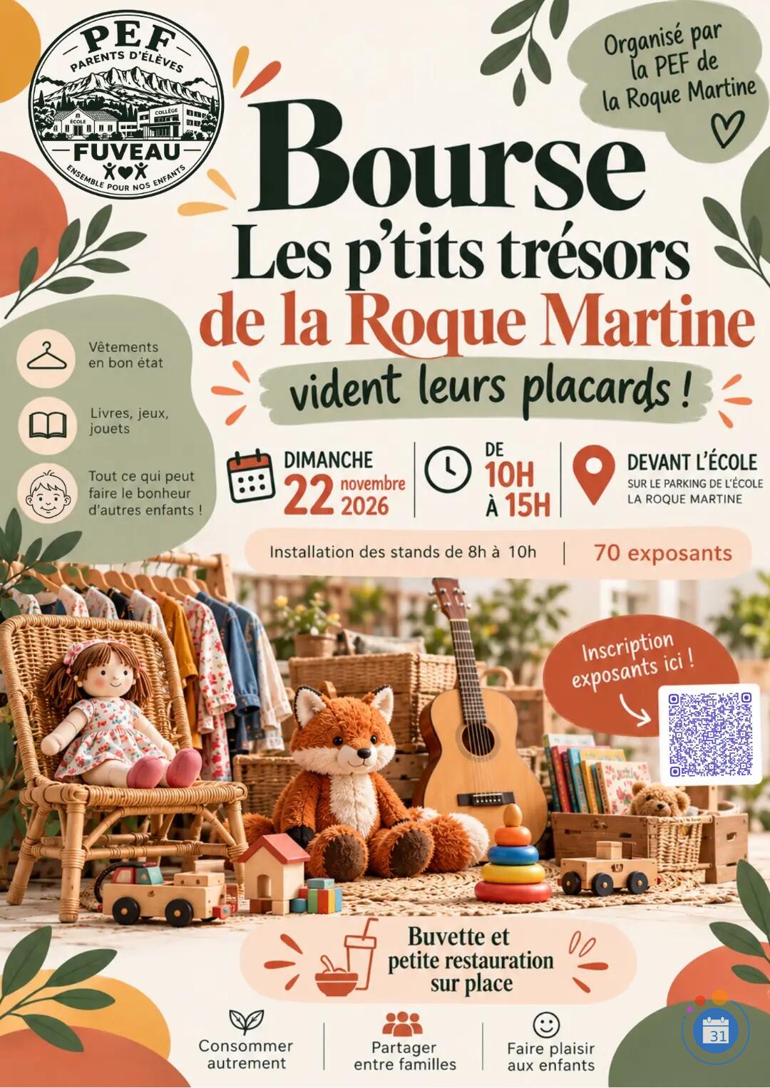 Image Bourse Les p’tits trésors de la Roque vide leurs placards (photo 2)
