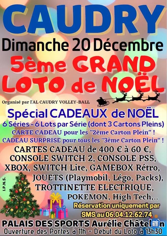 Image 5ème MEGA LOTO DE NOËL (photo 1)