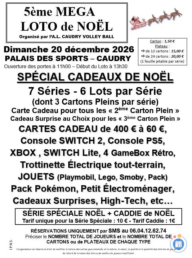 Image 5ème MEGA LOTO DE NOËL (photo 2)