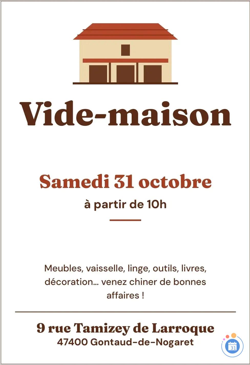 Image Vide Maison Gontaud de Nogaret (photo 1)